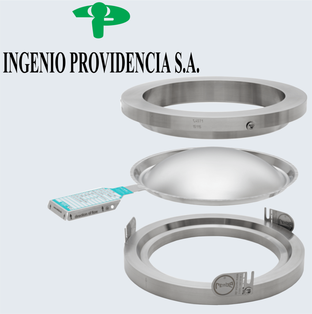Ingenio Providencia uses Rembe rupture discs